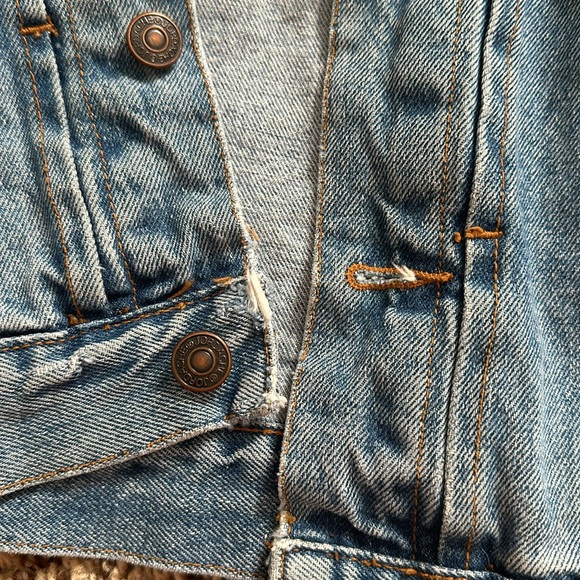Mens vintage jordache denim jacket sz small or slouchy fit women’s - Picture 9 of 9